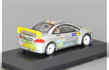 PEUGEOT 307 WRC #19 A.Bengue-C.Escudero RACC Catalunya (2006), silver