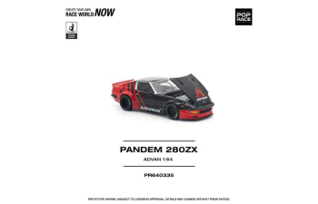 DATSUN Pandem 280ZX *Advan*, black/red