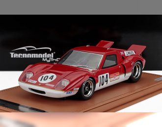 LOTUS 62 Team Gold Leaf Lotus №104 Winner Guards Trophy Brands Hatch (1969) John Miles, Red White