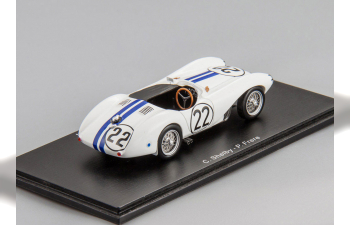 ASTON MARTIN DB3 S #22 Le Mans C.Shelby - P.Frere (1954), white