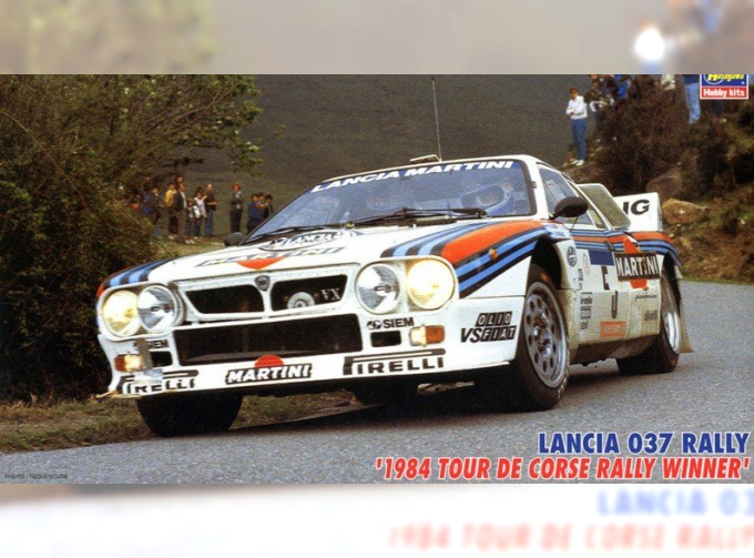 Сборная модель LANCIA 037 Rally '84 Tour De Corse Rally