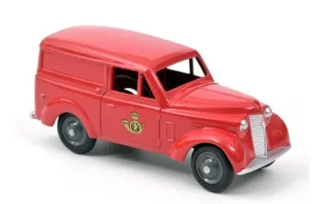 RENAULT 1000kgs and Dauphine Set Belgium Post, red