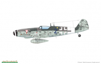 Сборная модель Истребитель Bf 109G-10 ERLA