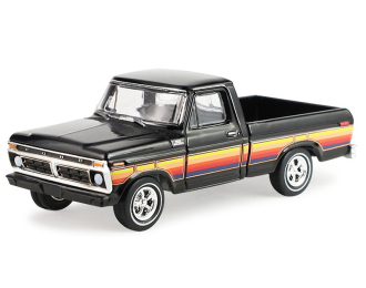 FORD F-100 Free Wheeling Stripes Edition (1977), raven black