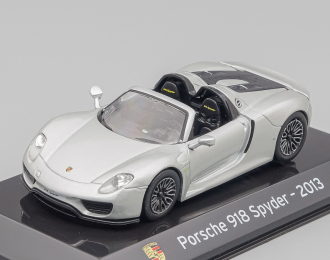 Porsche 918 Spyder, silver