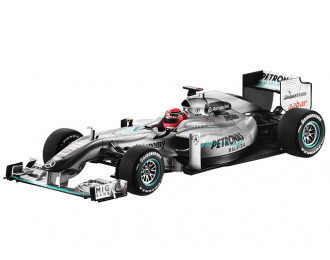 MERCEDES-BENZ GP Petronas Schumacher (2010), silver