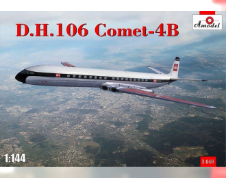 Сборная модель Британский пассажирский самолет de Havilland DH 106 Comet -4B