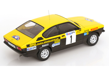 OPEL Kadett C Coupe GT/E, Westfalen-Lippe Rallye #1 Walter Röhrl / Christian Geistdörfer (1977), yellow / black