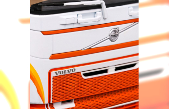 VOLVO FH16 GL 750 XL (2018), white / orange