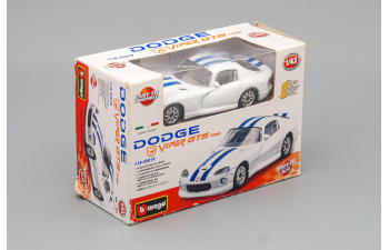 DODGE Viper GTS Coupe, white / blue