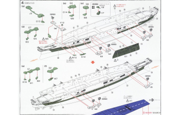 Сборная модель Series IJN Aircraft Carrier Shinano Special Edition w/Photo-Etched Parts