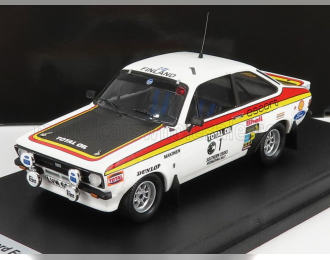 FORD Escort Mkii №1 Rally Southern Cross (1976) T.makinen - H.liddon, White Black Red Yellow