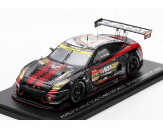 NISSAN Gt-r Nismo Gt3 Team Tomei Sport №360 Gt300 Class Super Gt Takayuki Aoki - Rin Arakawa (2025), Black Red