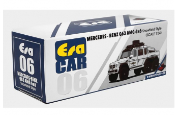 MERCEDES-BENZ G63 AMG 6x6 (2022), white 