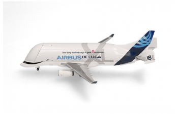 Airbus Industries BelugaXL - XL #6 грузовой самолет, белый с синим