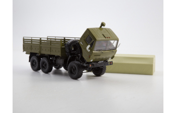 Камский грузовик 4310 бортовой (с тентом), хаки