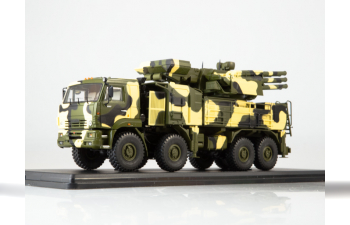 Камский грузовик 6560 ЗРПК 96К6 (Панцирь-С1) камуфляж Пустыня