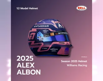 BELL HELMET Alexander Albon №23 Atlassian Williams Racing Formula 1 Team Williams FW47 (2025) 