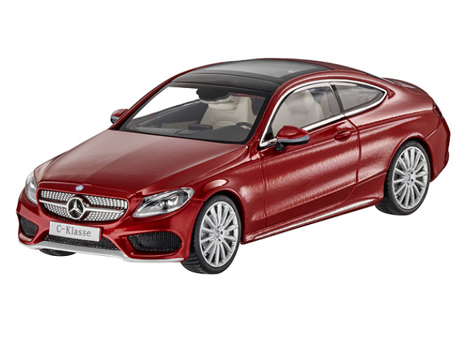 MERCEDES-BENZ C-Class Coupe C205 (2016), red giacint