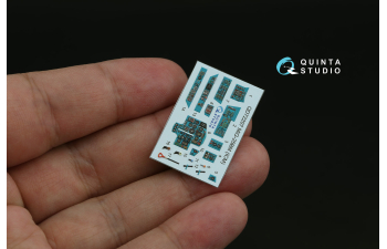 3D Декаль интерьера кабины МиГ-25БМ (ICM)