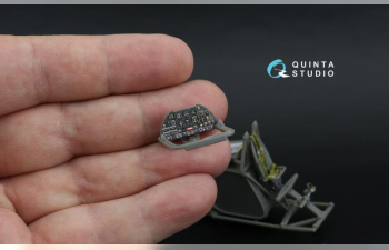 3D Декаль интерьера кабины Westland Lysander Mk.III (Airfix) (с 3D-печатными деталями)