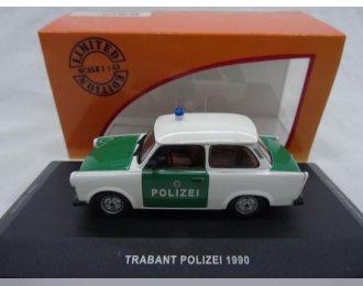 TRABANT Polizei  (1990), green / white