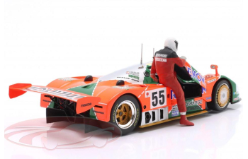 Фигурка гонщика Mazda 787 