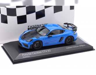 PORSCHE 718 (982) Cayman Gt4 Rs (2021), Blue Black