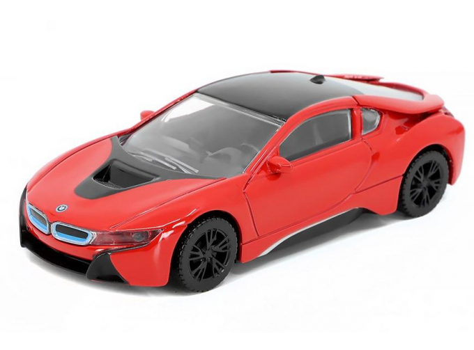 BMW i8 (2015), red