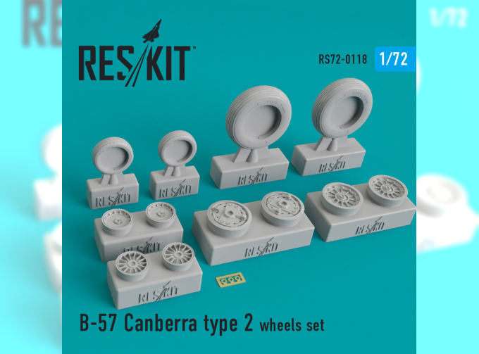 B-57 Canberra type 2 Смоляные колеса