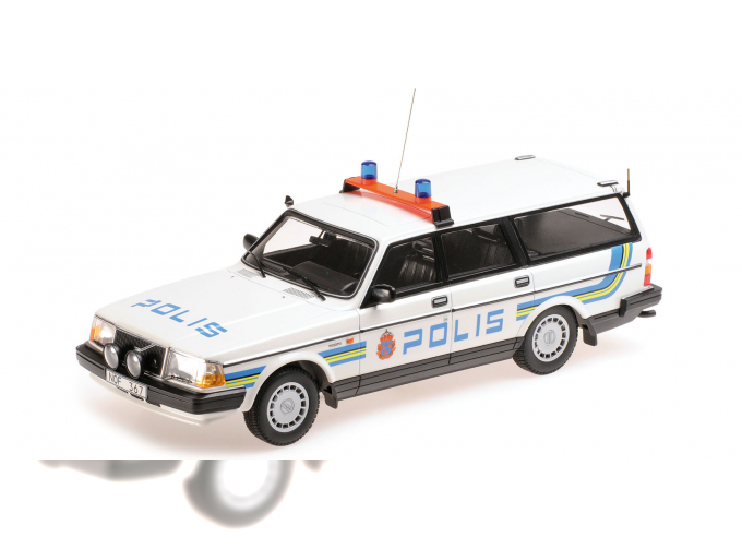 VOLVO 240 GL BREAK 1986 'POLIS SWEDEN'