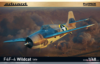 Сборная модель F4F-4 Wildcat Late - ProfiPACK Edition