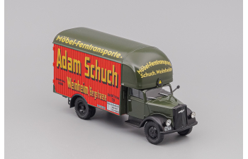 OPEL Blitz 3.6 Adam Schuch (1936), green / red