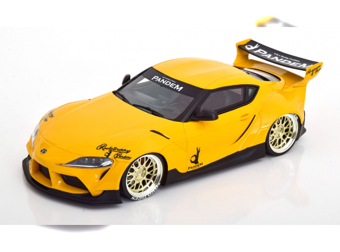 TOYOTA Pandem GT Supra V1.0, yellow