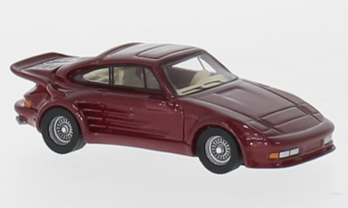 PORSCHE 911 Turbo Gemballa Avalanche (1986), red