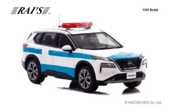 NISSAN X-TRAIL S e-4ORCE (T33) *Riot Police Car* (2022), white / blue