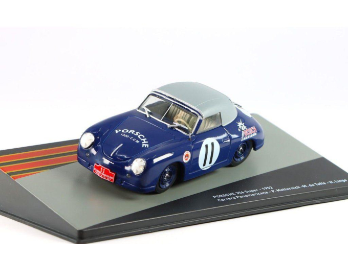 PORSCHE 356 Super #11 Carrera Panamericana P.Metternich/M.de Teffe/H.Linge (1952)