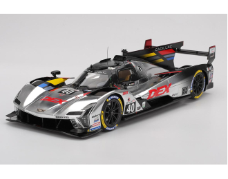 CADILLAC V-series R 5.5l V8 Team Cadillac Wayne Taylor Racing №40 Imsa 24h Daytona (2025) Louis Deletraz - Kamui Kobayashi - Jordan Taylor, Chrome Black