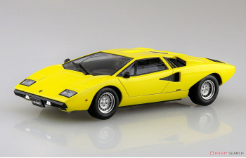 Сборная модель Lamborghini Countach LP400, Yellow