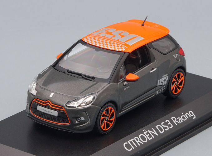 CITROEN DS3 Racing 2010, grey with orange roof 