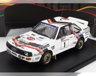 AUDI Quattro Sport №1 Rally Manx (1984) H.Mikkola - A.Hertz, white