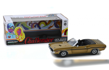 DODGE Challenger R/T Convertible (с багажником) 1970 Gold Poly