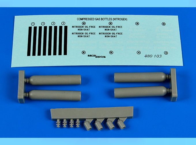 Набор дополнений Compressed gas bottles - nitrogen