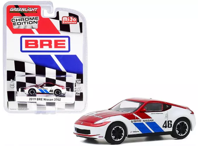 NISSAN 370z Coupe N 46 Racing 2019, Red White Blue