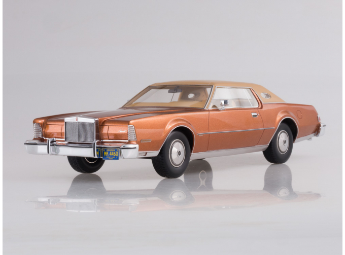 LINCOLN Continental Mark IV Luxus, (1974), metallic-brown/matt-beige