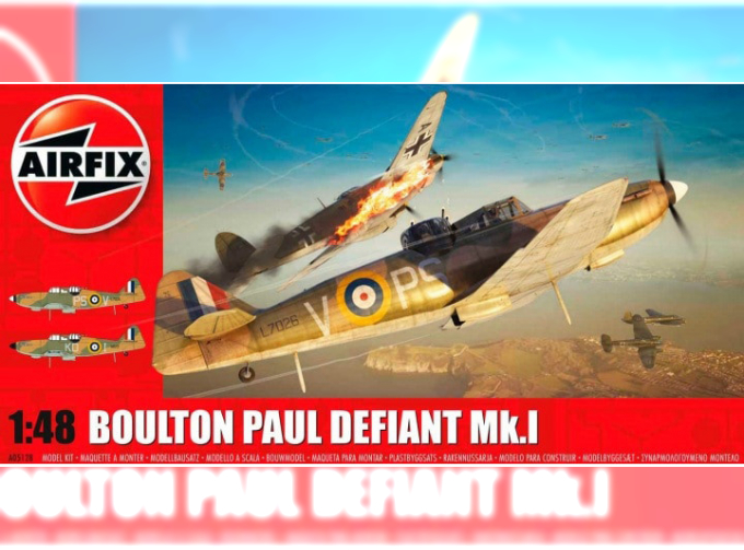 Сборная модель Самолёт BOULTON PAUL DEFIANT Mk.l