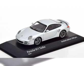 PORSCHE 911 (997 II) Turbo Coupe (2009), silver