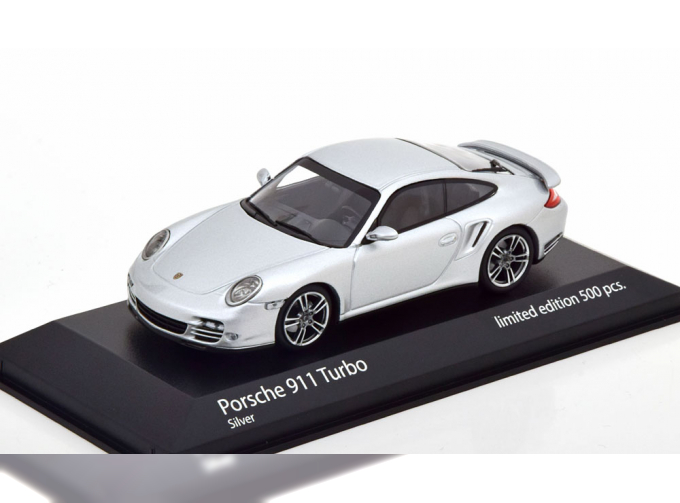 PORSCHE 911 (997 II) Turbo Coupe (2009), silver