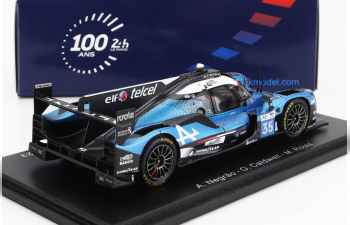 ORECA 07 Gibson Gk428 4.2l V8 Team Alpine Elf №35 24h Le Mans (2023) O.Caldwell - A.Negrao - M.Rojas, Blue White Black