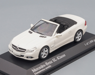 MERCEDES-BENZ SL-Class R230 (2008), white metallic